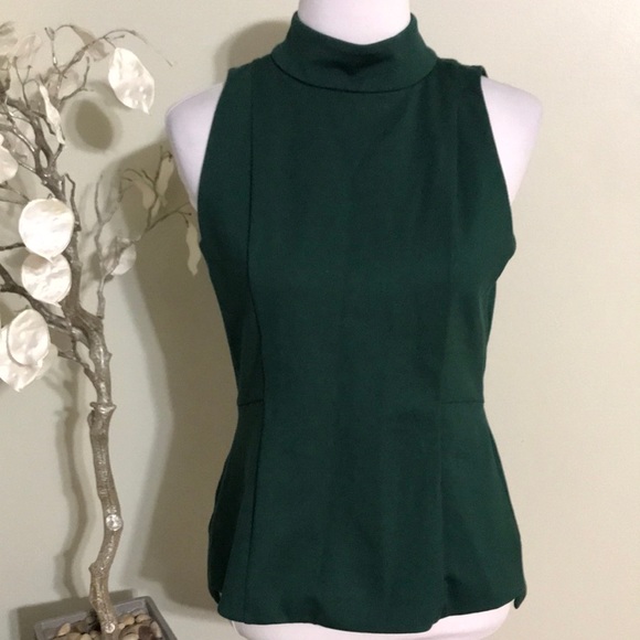 White House Black Market Tops - WHITE HOUSE BLACK MARKET GREEN TOP